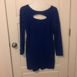 Bongo Blue Cocktail Dress